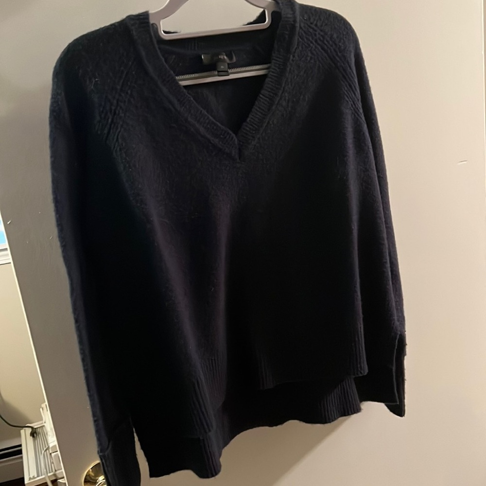 Navy blue v neck